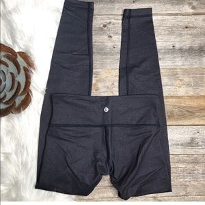 Lululemon rare denim Wunder Under size 4